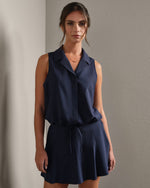 Mirage Sleeveless Notch Collar Blouse - US 3835