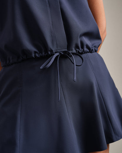 Mirage Sleeveless Notch Collar Blouse - US 3835