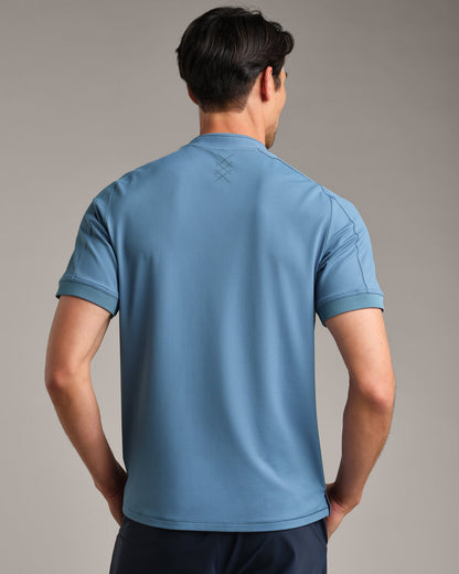 Momentum Tech Bomber Collar Polo - US 0568