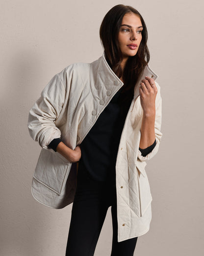 Monterey Quilted Oversized Jacket - US 5132