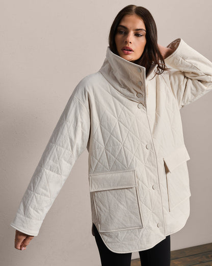 Monterey Quilted Oversized Jacket - US 5132