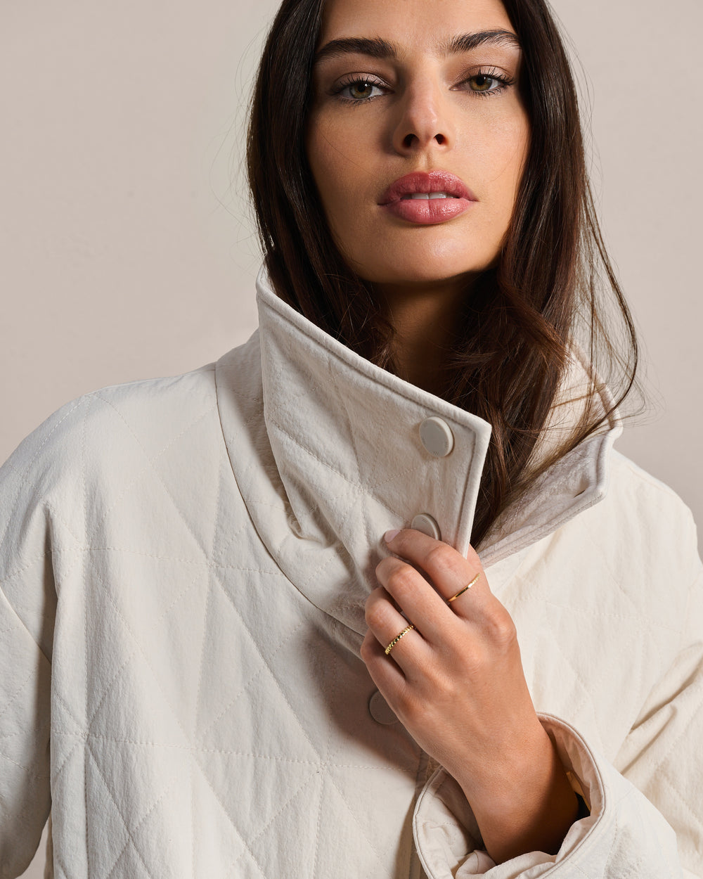 Monterey Quilted Oversized Jacket - US 5132