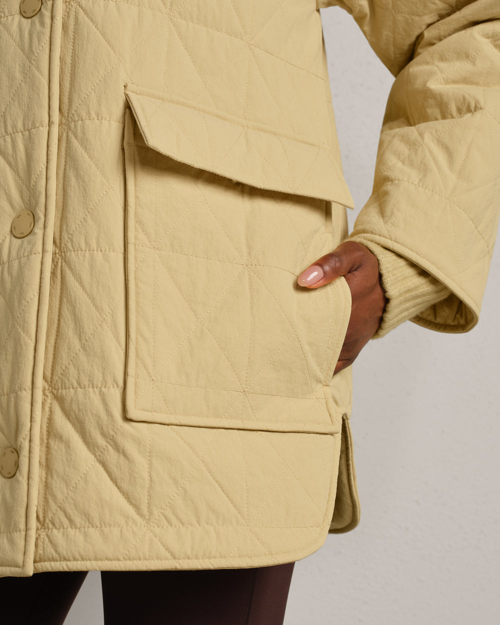 Monterey Quilted Oversized Jacket - US 1164