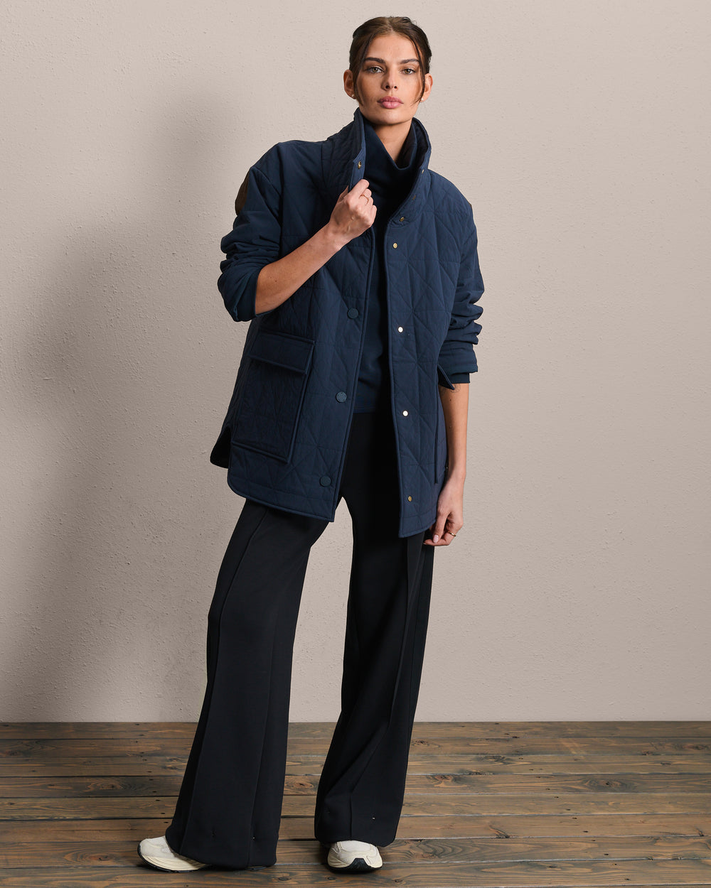 Monterey Quilted Oversized Jacket - US 6156