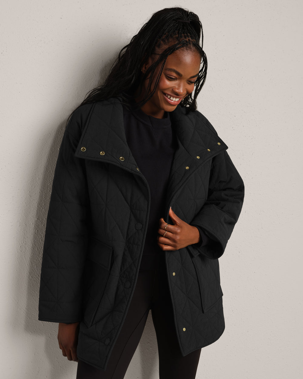 Monterey Quilted Oversized Jacket - US 1818