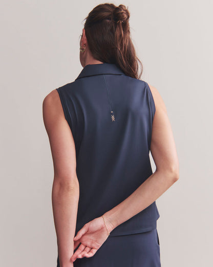 Course to Court Sleeveless Polo - US 7569
