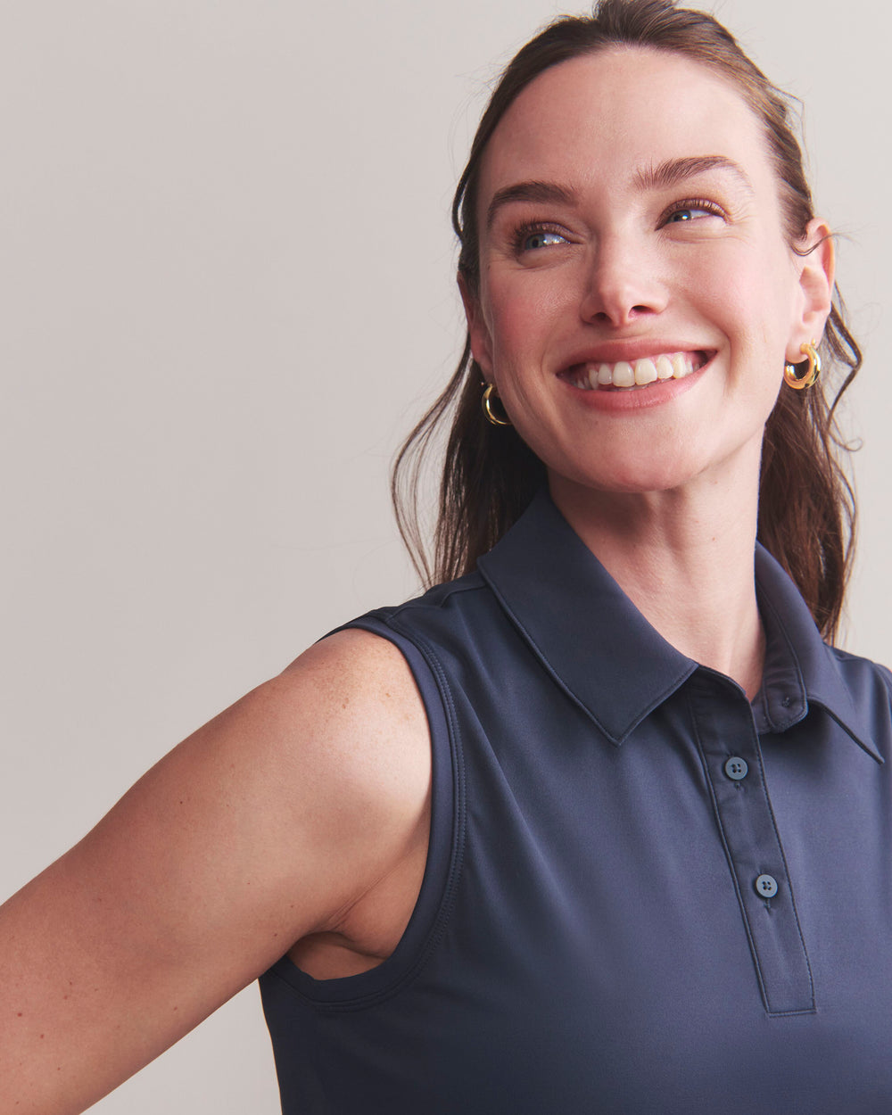 Course to Court Sleeveless Polo - US 7569