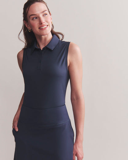 Course to Court Sleeveless Polo - US 7569