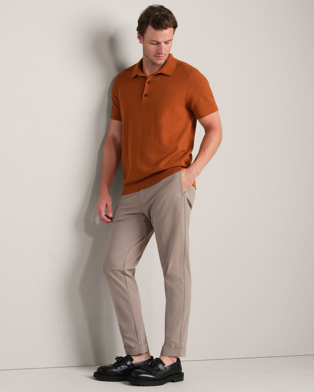 Resolve Pique Sweater Polo - US 3764