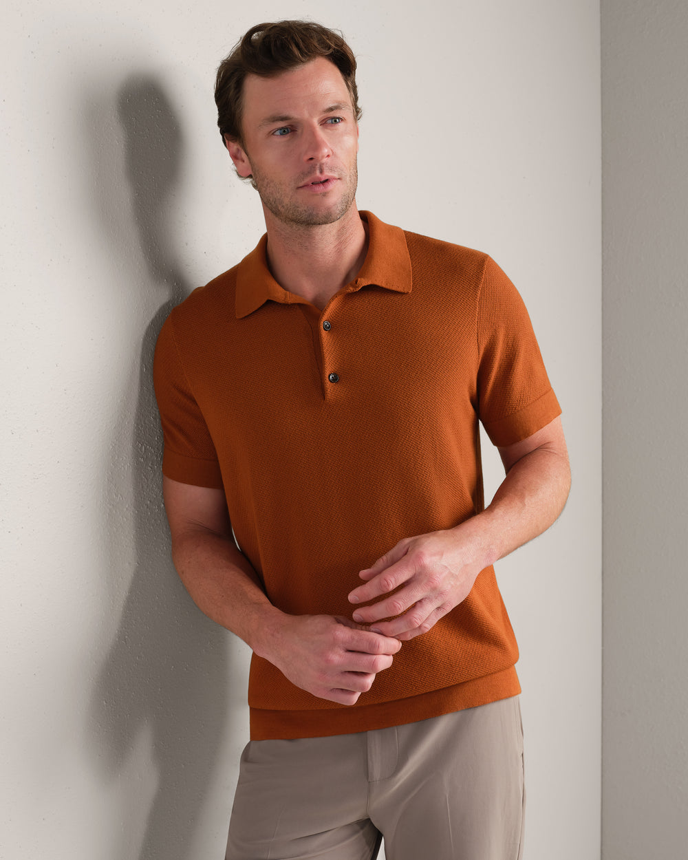 Resolve Pique Sweater Polo - US 3764