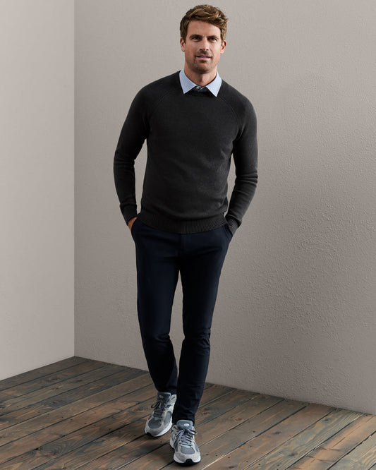 Rib Crewneck Sweater - US 7194