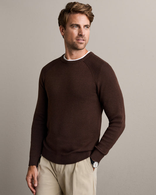 Rib Crewneck Sweater - US 4251