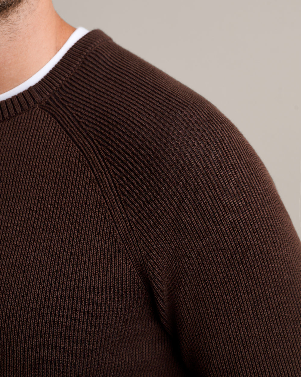 Rib Crewneck Sweater - US 4251