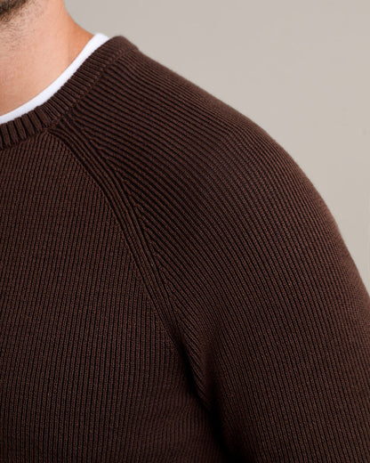 Rib Crewneck Sweater - US 4251