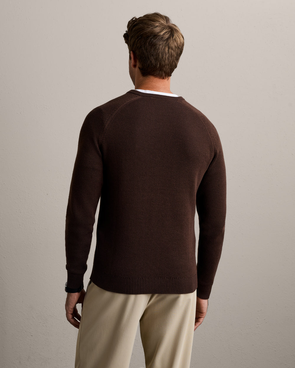 Rib Crewneck Sweater - US 4251