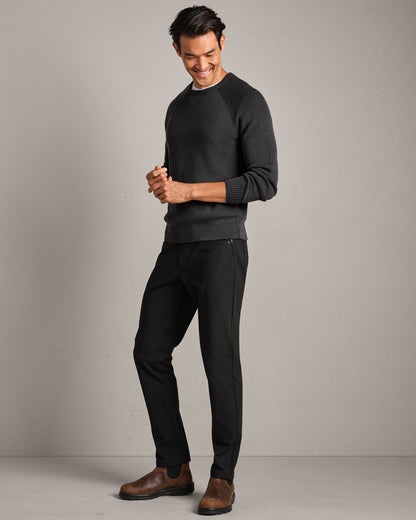 Rib Crewneck Sweater - US 7052