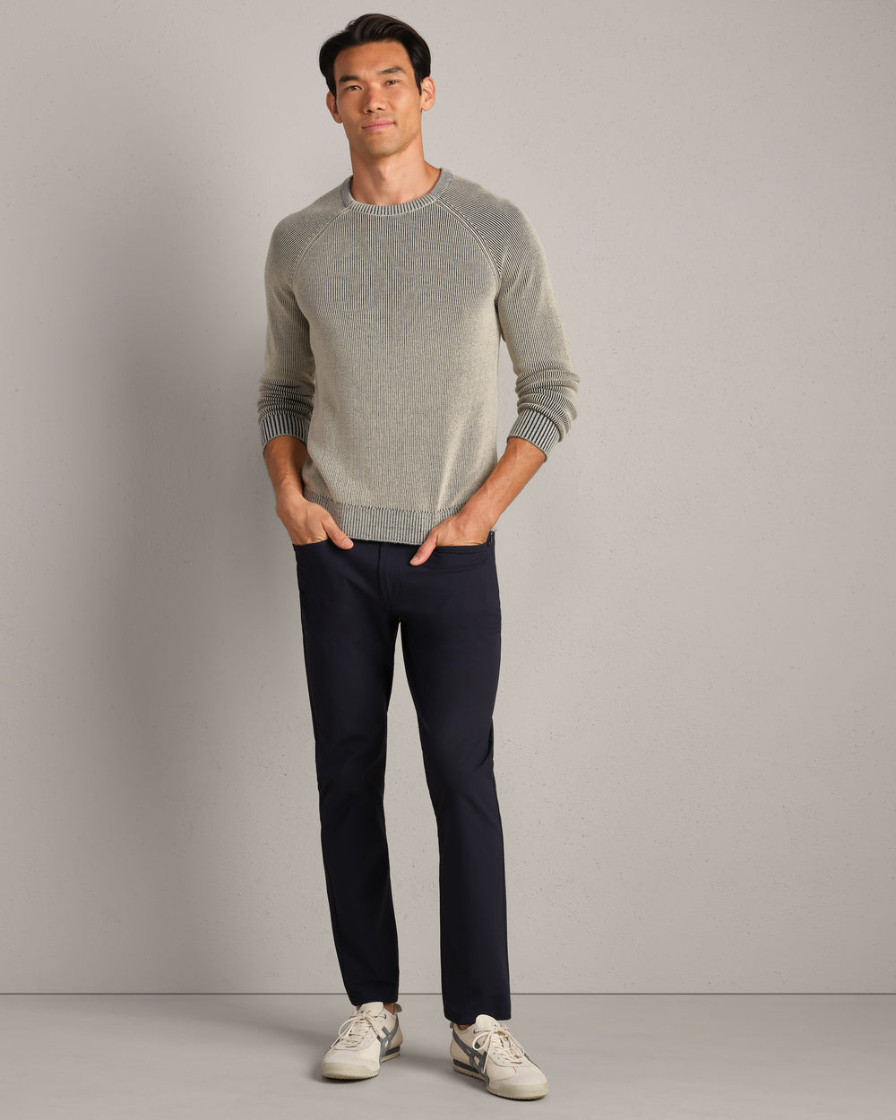 Rib Crewneck Sweater - US 0524