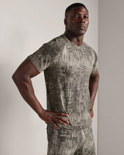 Fatigue Green Washed Print