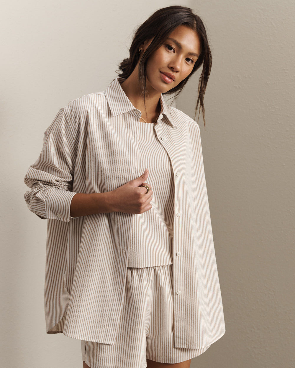Saltair Oversized Button Up - US 9954
