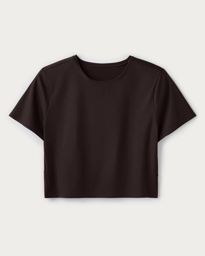 Serene Cropped Tee - US 0864