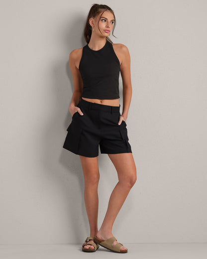 Serene Fitted Rib Tank - US 4671
