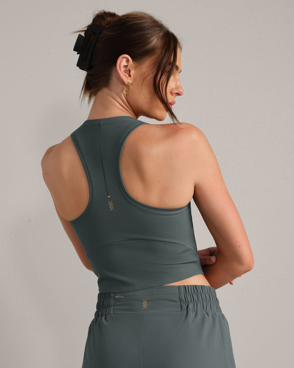 Serene Fitted Rib Tank - US 3479