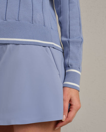 Varsity Cable Knit Sweater - US 3071