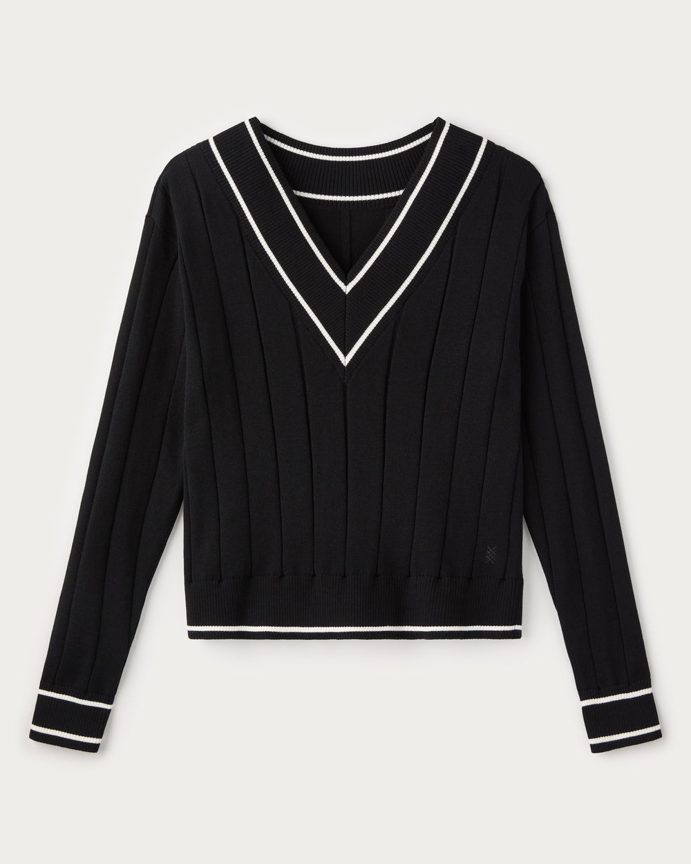 Varsity Cable Knit Sweater - US 6179