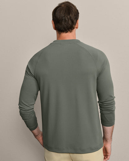 Waffle Tech Henley - US 8140