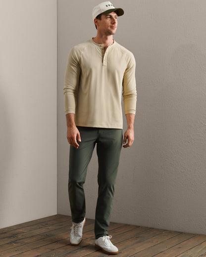 Waffle Tech Henley - US 4253