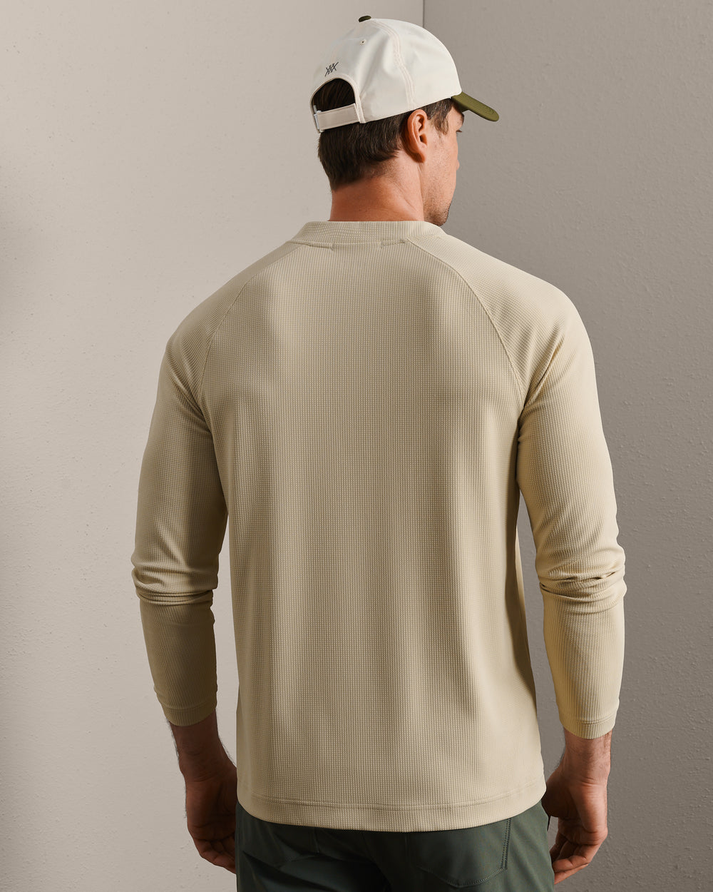 Waffle Tech Henley - US 4253