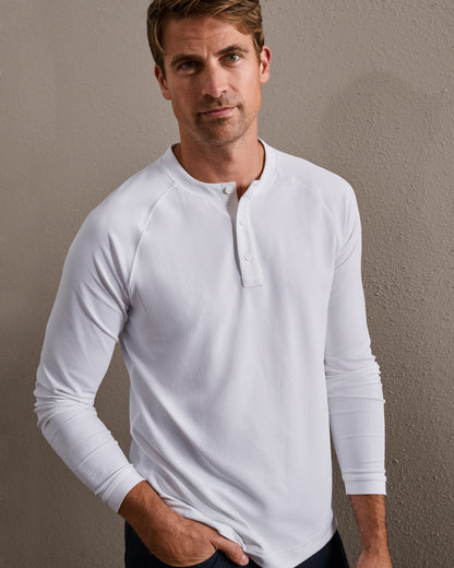 Waffle Tech Henley - US 8341