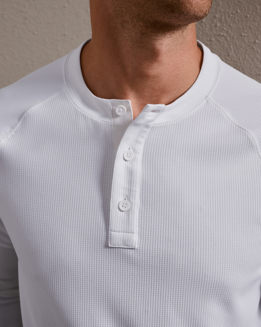 Waffle Tech Henley - US 8341